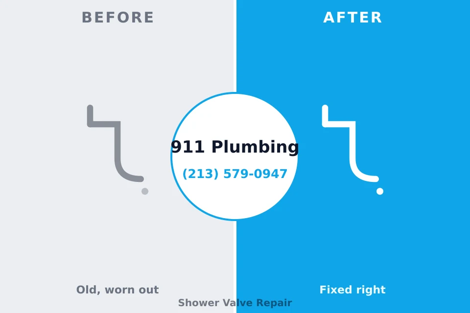 Before and after: plumbing company Cornell, WI